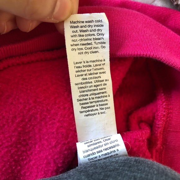 Gap Kids 10-11YR Pink + Grey Warm Sweater - Picture 8 of 8